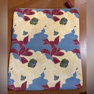 Rachel Pally Leather-Trimmed Printed Clutch